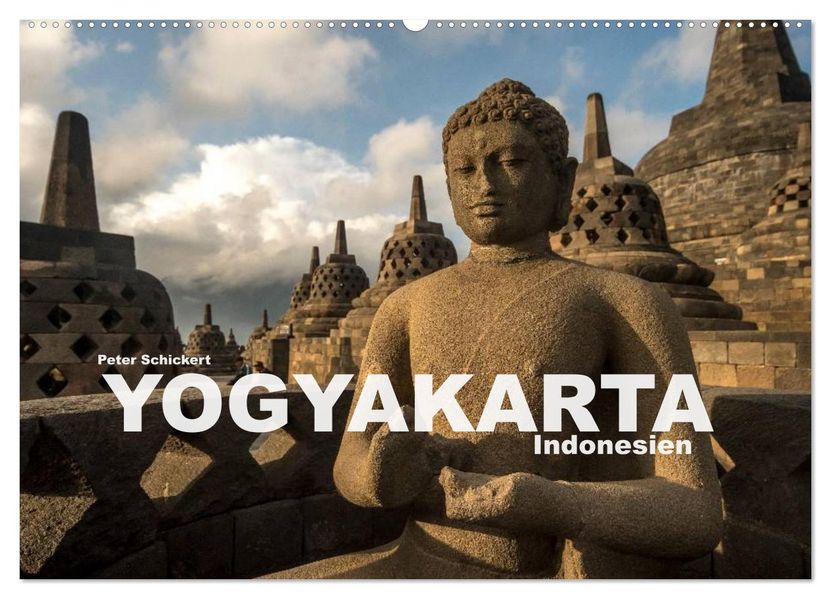 Yogyakarta - Indonesien (Wandkalender 2027 DIN A2 quer) CALVENDO Monatskalender