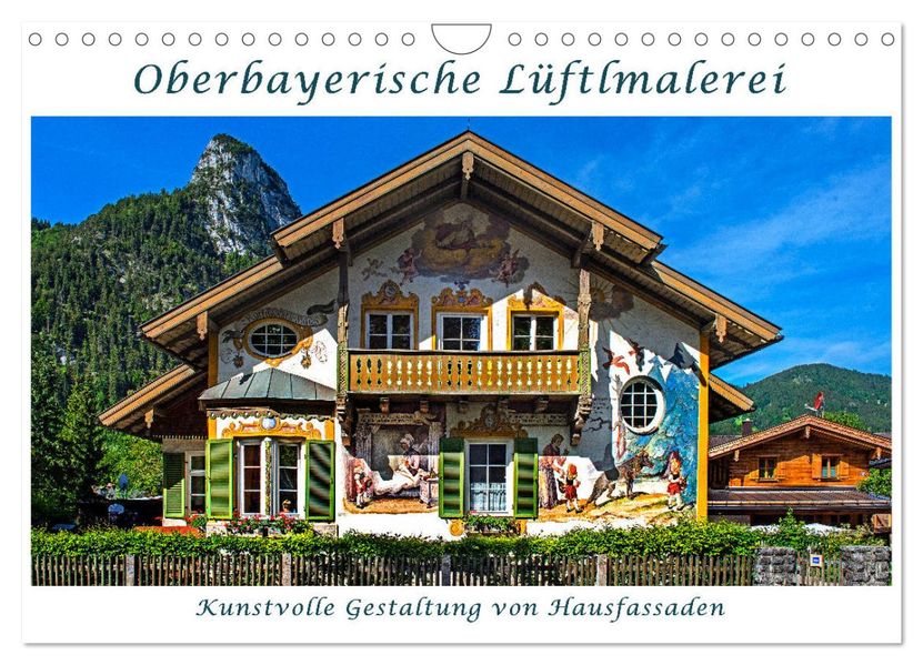 Oberbayerische Lüftlmalerei (Wandkalender 2027 DIN A4 quer) CALVENDO Monatskalender