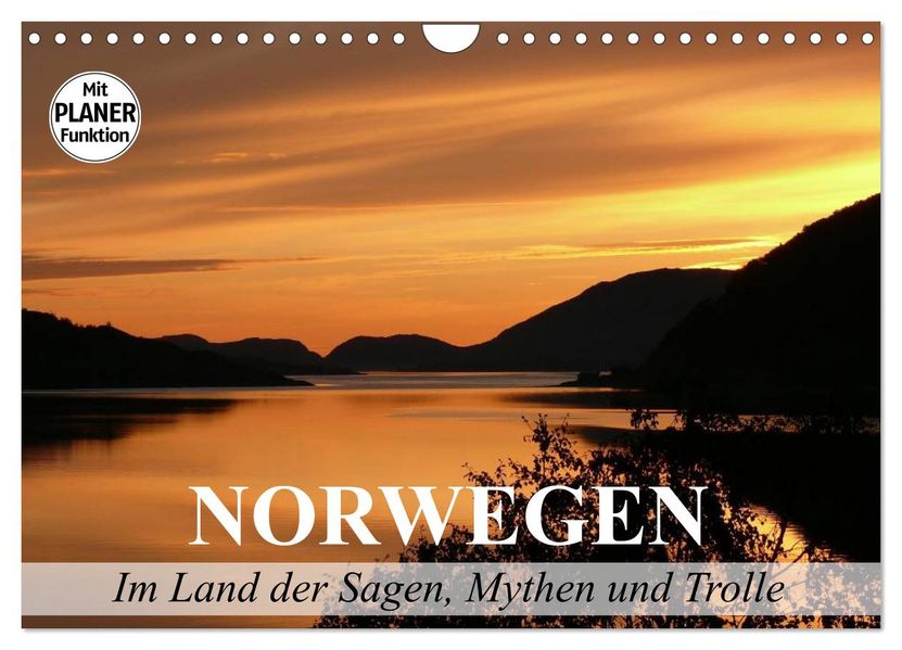 Norwegen. Im Land der Sagen Mythen und Trolle (Wandkalender 2027 DIN A4 quer) CALVENDO Monatskalender
