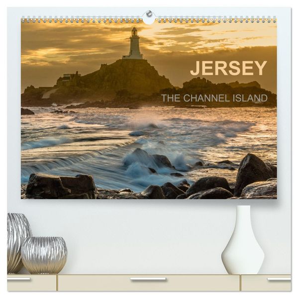 JERSEY THE CHANNEL ISLAND (High Quality Premium Wall Calendar 2027 DIN A2 landscape)CALVENDO 12 Month Wall Calendar