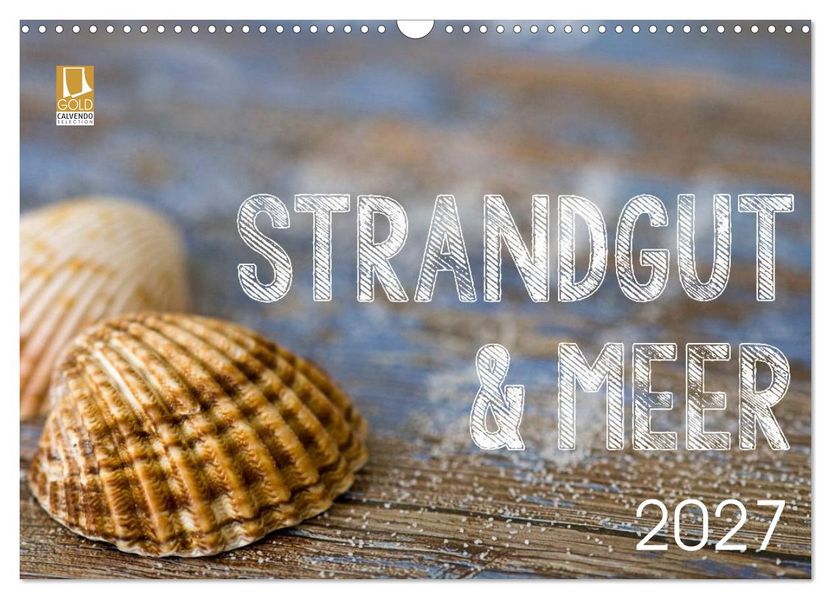 Strandgut und Meer 2027 (Wandkalender 2027 DIN A3 quer) CALVENDO Monatskalender