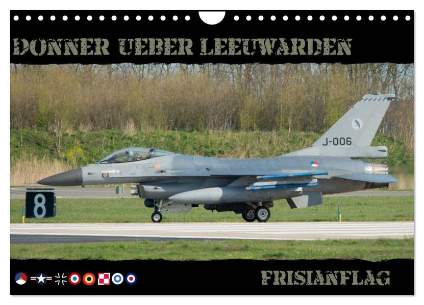 Donner ueber Leeuwarden (Wandkalender 2027 DIN A4 quer) CALVENDO Monatskalender