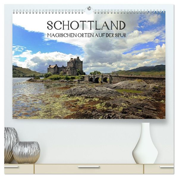 Schottland - magischen Orten auf der Spur (hochwertiger Premium Wandkalender 2027 DIN A2 quer) Kunstdruck in Hochglanz