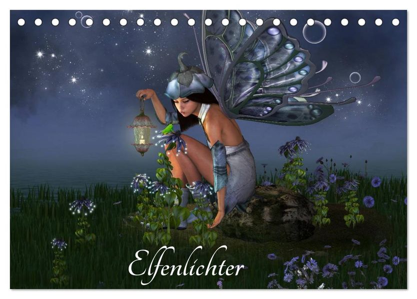 Elfenlichter (Tischkalender 2027 DIN A5 quer) CALVENDO Monatskalender