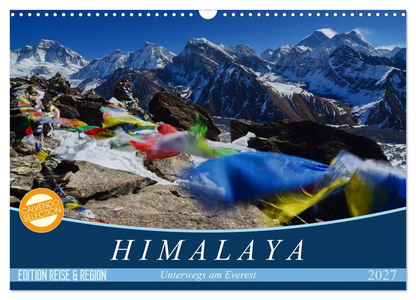 Himalaya (Wandkalender 2027 DIN A3 quer) CALVENDO Monatskalender