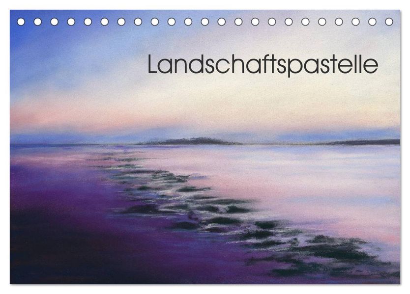 Landschaftspastelle (Tischkalender 2027 DIN A5 quer) CALVENDO Monatskalender