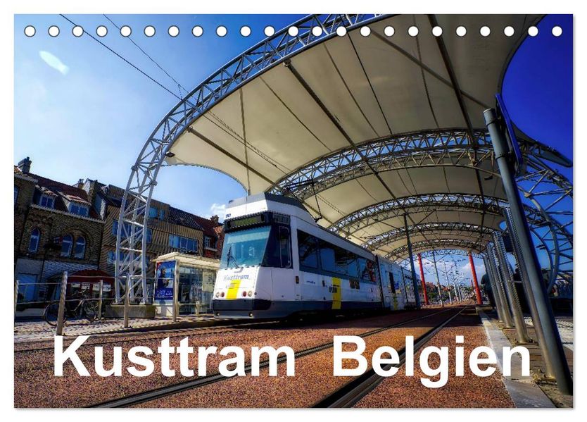 Kusttram Belgien (Tischkalender 2027 DIN A5 quer) CALVENDO Monatskalender
