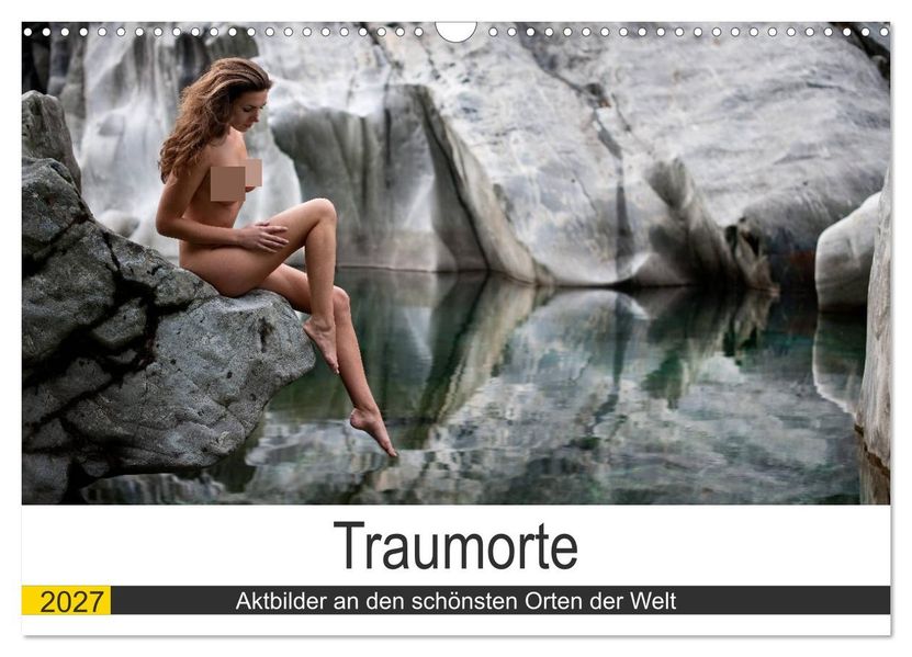 Traumorte (Wandkalender 2027 DIN A3 quer) CALVENDO Monatskalender