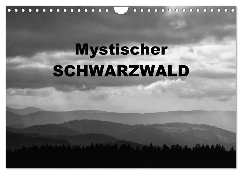 Mystischer Schwarzwald (Wandkalender 2027 DIN A4 quer) CALVENDO Monatskalender