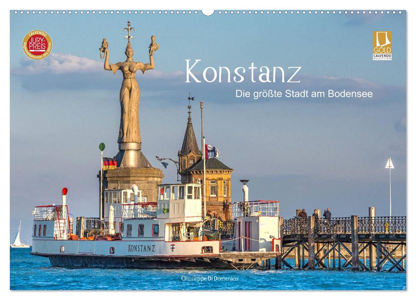 Konstanz - die größte Stadt am Bodensee (Wandkalender 2027 DIN A2 quer) CALVENDO Monatskalender