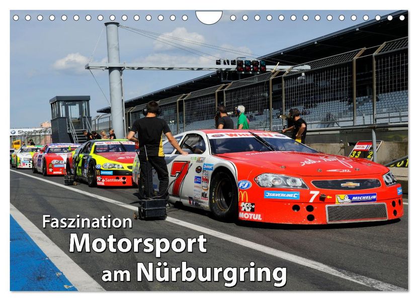Faszination Motorsport am Nürburgring (Wandkalender 2027 DIN A4 quer) CALVENDO Monatskalender