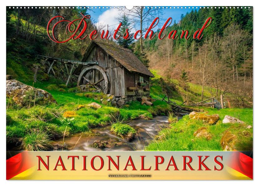 Deutschland - Nationalparks (Wandkalender 2027 DIN A2 quer) CALVENDO Monatskalender