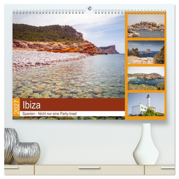 Ibiza - Spanien (hochwertiger Premium Wandkalender 2027 DIN A2 quer) Kunstdruck in Hochglanz