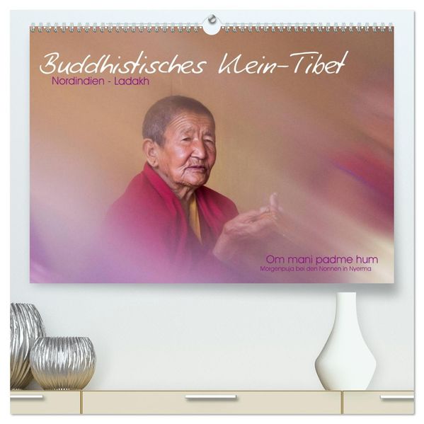 Buddhistisches Klein-Tibet (hochwertiger Premium Wandkalender 2027 DIN A2 quer) Kunstdruck in Hochglanz
