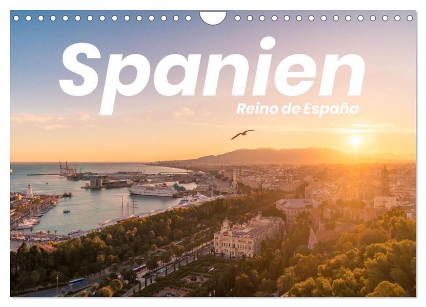Spanien - einzigartige Motive (Wandkalender 2027 DIN A4 quer) CALVENDO Monatskalender