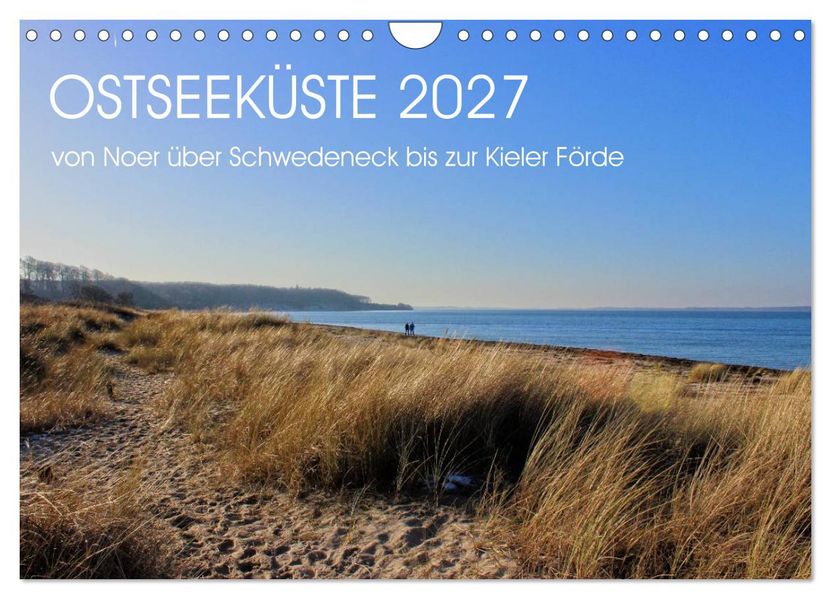 Ostseeküste 2027 (Wandkalender 2027 DIN A4 quer) CALVENDO Monatskalender