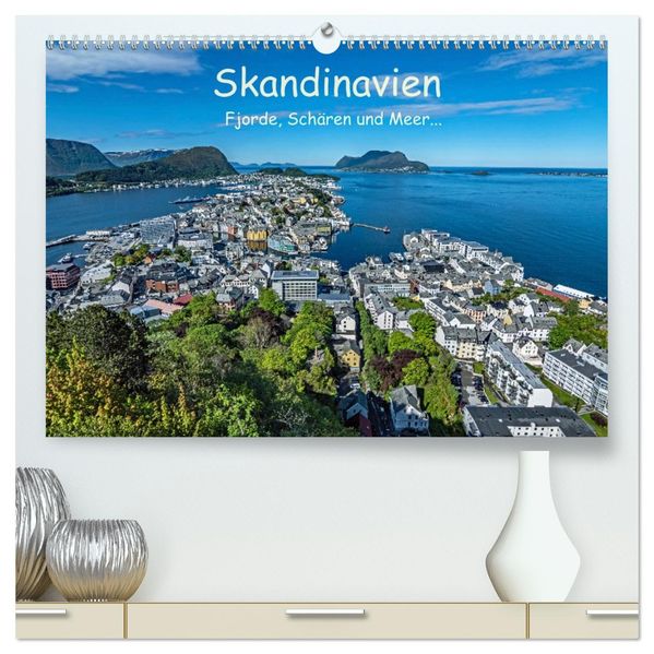 Skandinavien - Fjorde Schären und Meer... (hochwertiger Premium Wandkalender 2027 DIN A2 quer) Kunstdruck in Hochglanz