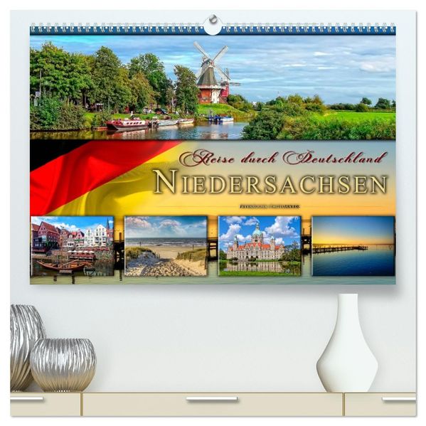 Reise durch Deutschland - Niedersachsen (hochwertiger Premium Wandkalender 2027 DIN A2 quer) Kunstdruck in Hochglanz