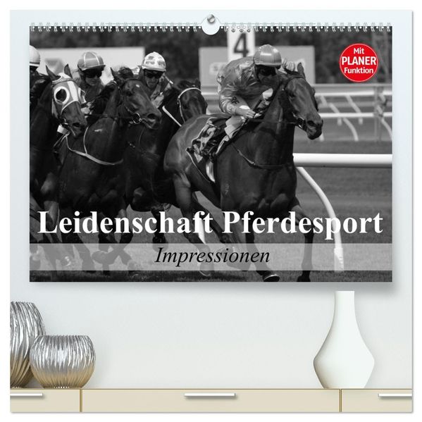 Leidenschaft Pferdesport - Impressionen (hochwertiger Premium Wandkalender 2027 DIN A2 quer) Kunstdruck in Hochglanz