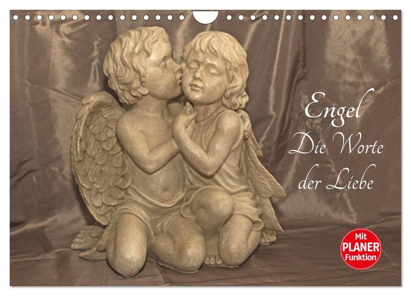 Engel - Die Worte der Liebe (Wandkalender 2027 DIN A4 quer) CALVENDO Monatskalender