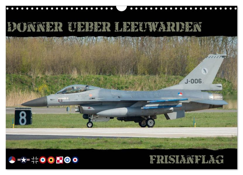 Donner ueber Leeuwarden (Wandkalender 2027 DIN A3 quer) CALVENDO Monatskalender