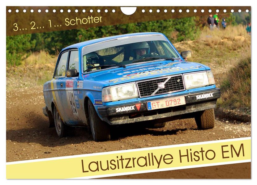 Lausitzrallye Histo EM (Wandkalender 2027 DIN A4 quer) CALVENDO Monatskalender
