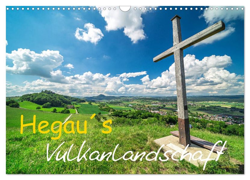 Hegaus Vulkanlandschaft (Wandkalender 2027 DIN A3 quer) CALVENDO Monatskalender