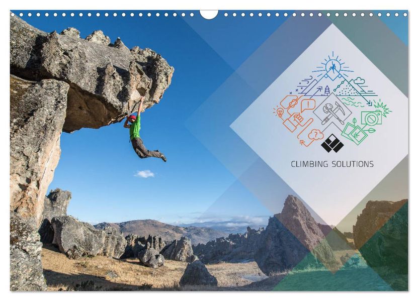Climbing Solutions - Bergsport weltweit (Wandkalender 2027 DIN A3 quer) CALVENDO Monatskalender