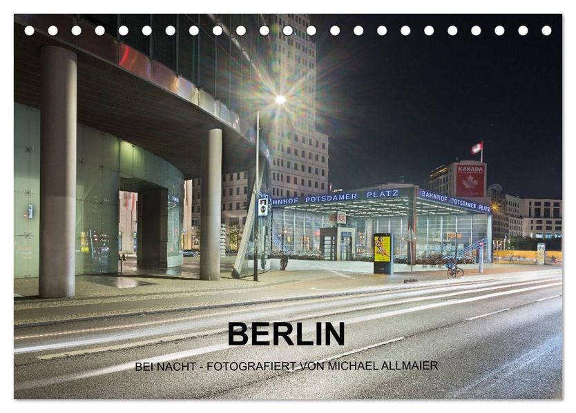 Berlin - fotografiert von Michael Allmaier (Tischkalender 2027 DIN A5 quer) CALVENDO Monatskalender
