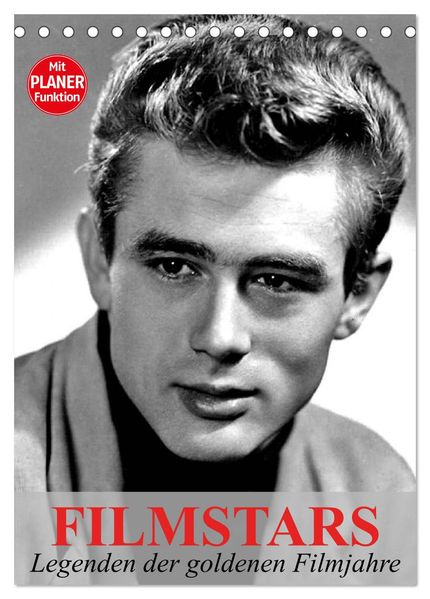 Filmstars - Legenden der goldenen Filmjahre (Tischkalender 2027 DIN A5 hoch) CALVENDO Monatskalender