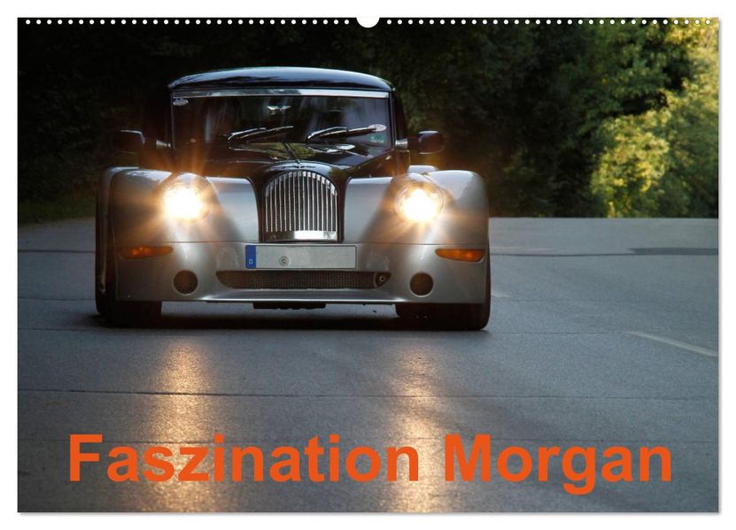 Faszination Morgan (Wandkalender 2027 DIN A2 quer) CALVENDO Monatskalender