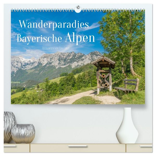 Wanderparadies Bayerische Alpen (hochwertiger Premium Wandkalender 2027 DIN A2 quer) Kunstdruck in Hochglanz
