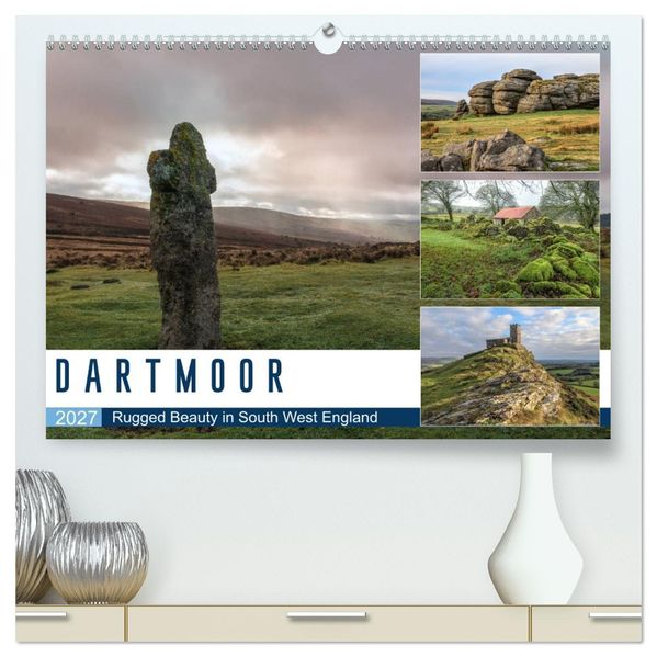Dartmoor (High Quality Premium Wall Calendar 2027 DIN A2 landscape)CALVENDO 12 Month Wall Calendar