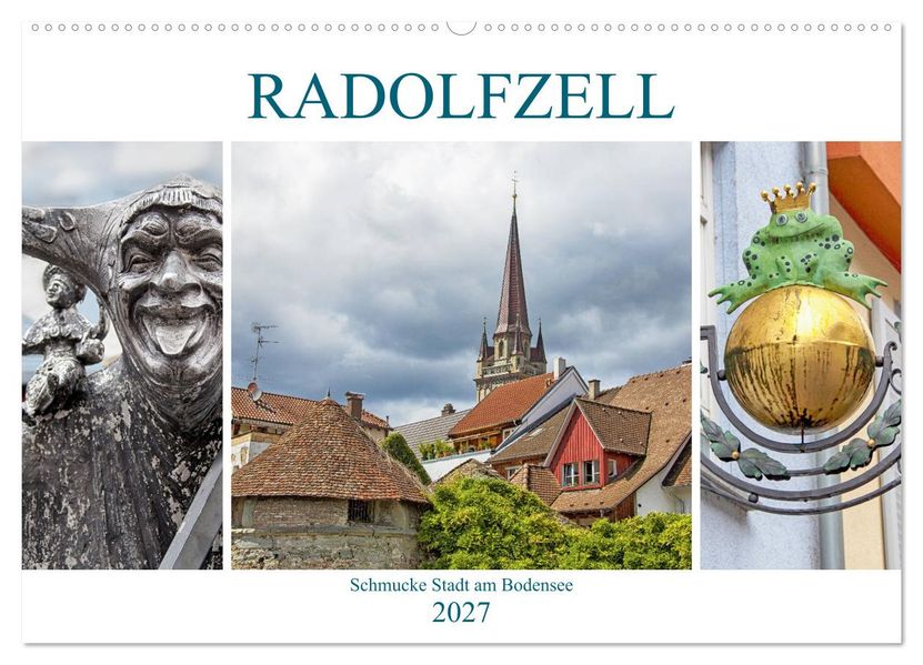 Radolfzell - schmucke Stadt am Bodensee (Wandkalender 2027 DIN A2 quer) CALVENDO Monatskalender