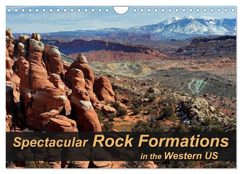 Spectacular Rock Formations in the Western US (Wall Calendar 2027 DIN A4 landscape) CALVENDO 12 Month Wall Calendar