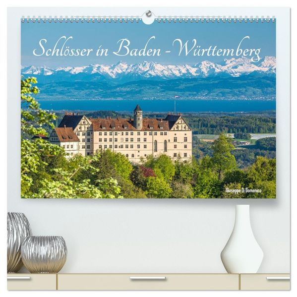 Schlösser in Baden-Württemberg (hochwertiger Premium Wandkalender 2027 DIN A2 quer) Kunstdruck in Hochglanz