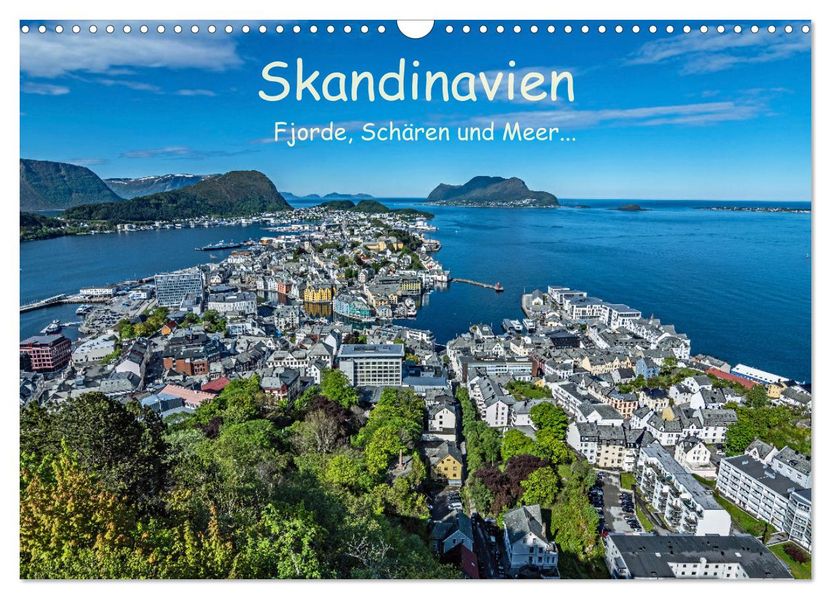 Skandinavien - Fjorde Schären und Meer... (Wandkalender 2027 DIN A3 quer) CALVENDO Monatskalender