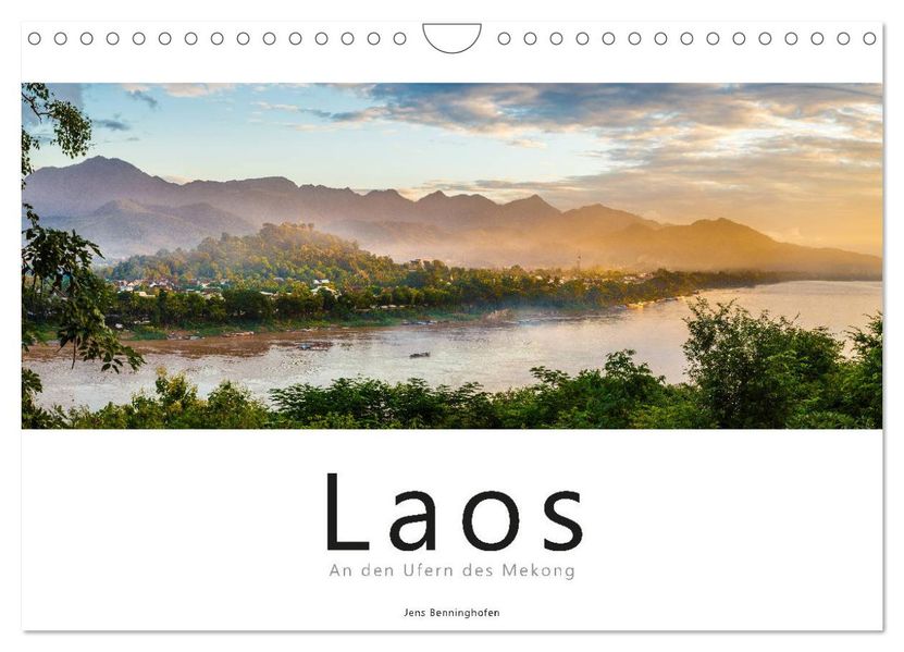 Laos - An den Ufern des Mekong (Wandkalender 2027 DIN A4 quer) CALVENDO Monatskalender