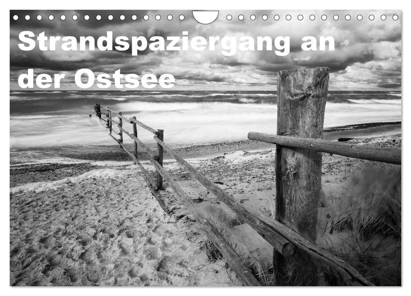 Strandspaziergang an der Ostsee (Wandkalender 2027 DIN A4 quer) CALVENDO Monatskalender
