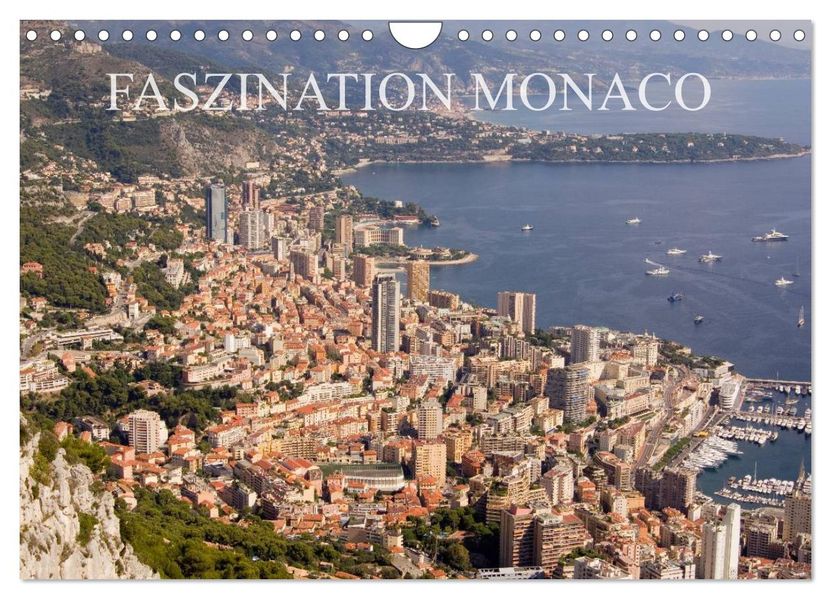 Faszination Monaco (Wandkalender 2027 DIN A4 quer) CALVENDO Monatskalender