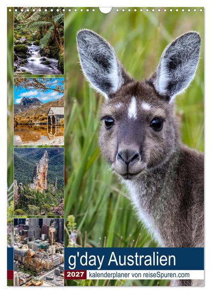 g'day Australien 2027 (Wandkalender 2027 DIN A3 hoch) CALVENDO Monatskalender
