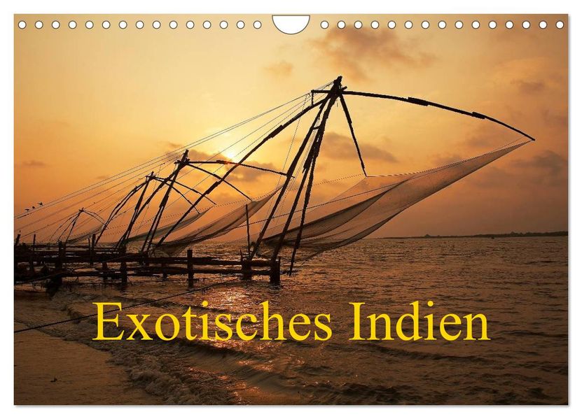 Exotisches Indien (Wandkalender 2027 DIN A4 quer) CALVENDO Monatskalender