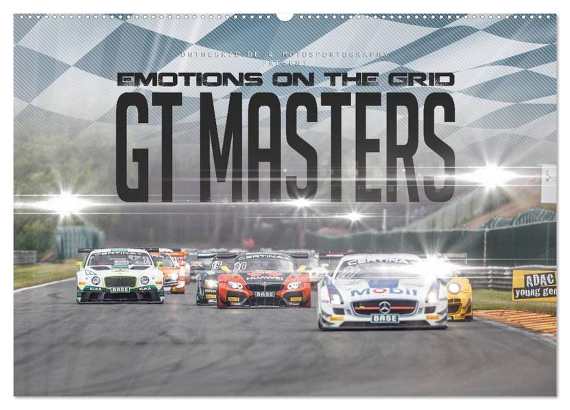 EMOTIONS ON THE GRID - GT Masters (Wandkalender 2027 DIN A2 quer) CALVENDO Monatskalender