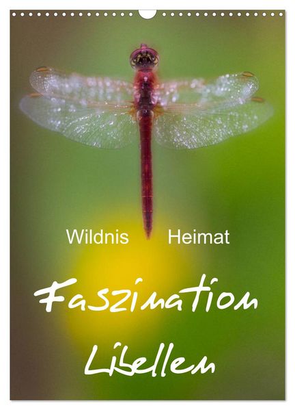 Faszination Libellen - Wildnis Heimat (Wandkalender 2027 DIN A3 hoch) CALVENDO Monatskalender