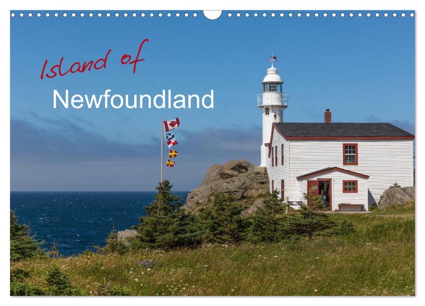 Island of Newfoundland (Wall Calendar 2027 DIN A3 landscape) CALVENDO 12 Month Wall Calendar