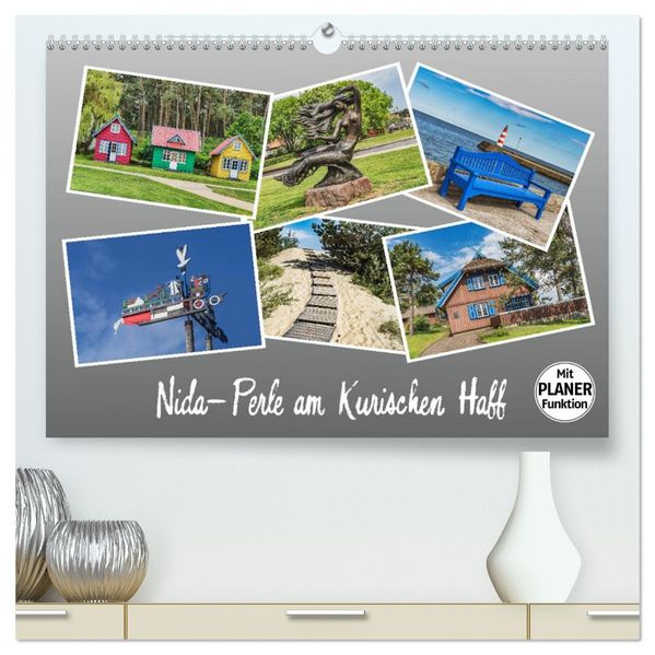Nida - Perle am Kurischen Haff (hochwertiger Premium Wandkalender 2027 DIN A2 quer) Kunstdruck in Hochglanz