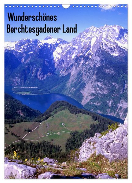 Wunderschönes Berchtesgadener Land (Wandkalender 2027 DIN A3 hoch) CALVENDO Monatskalender