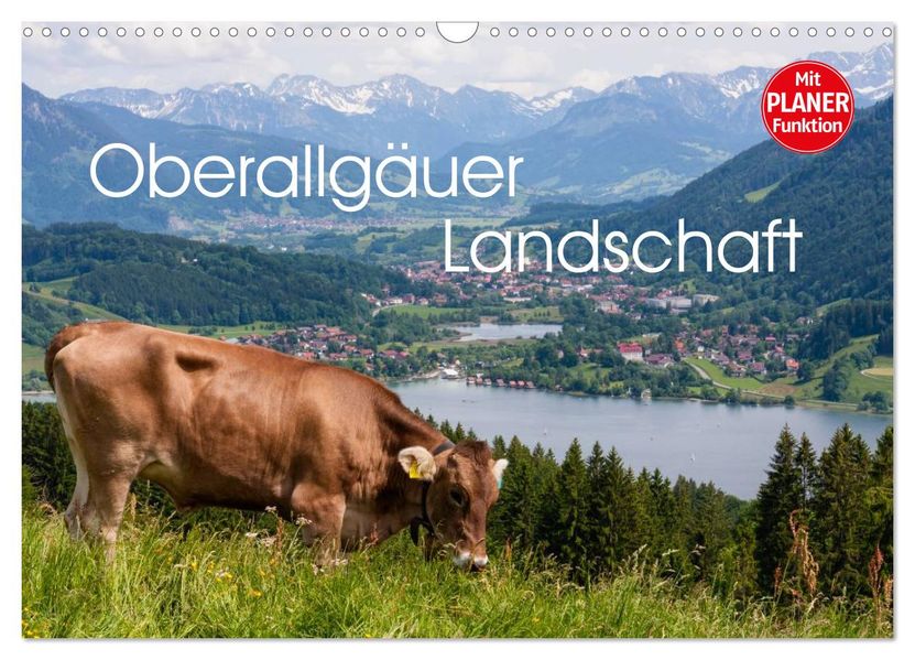 Oberallgäuer Landschaft (Wandkalender 2027 DIN A3 quer) CALVENDO Monatskalender