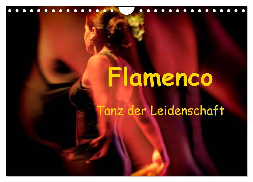 Flamenco - Tanz der Leidenschaft (Wandkalender 2027 DIN A4 quer) CALVENDO Monatskalender