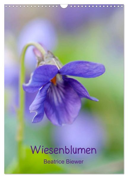 Wiesenblumen (Wandkalender 2027 DIN A3 hoch) CALVENDO Monatskalender